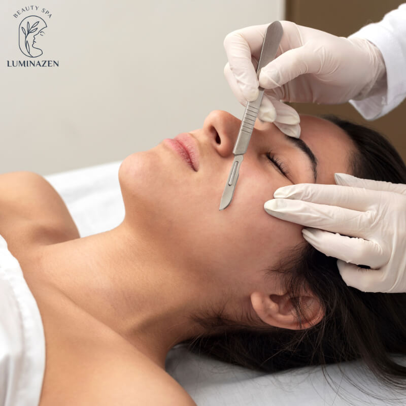 Dermaplaning LuminaZen: Exfoliación Profunda para una Piel Suave y Luminosa