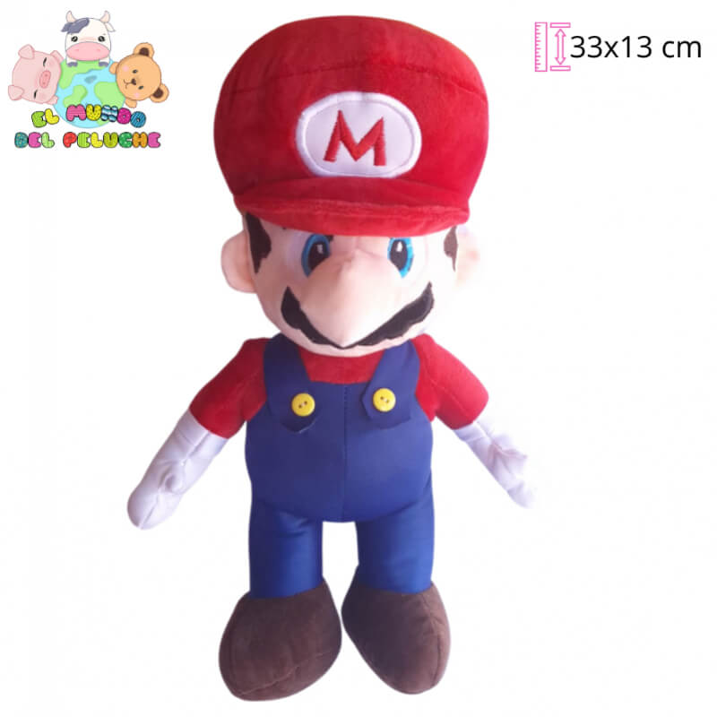 Peluche Mario Bros | 33x13 cm | El Mundo del Peluche