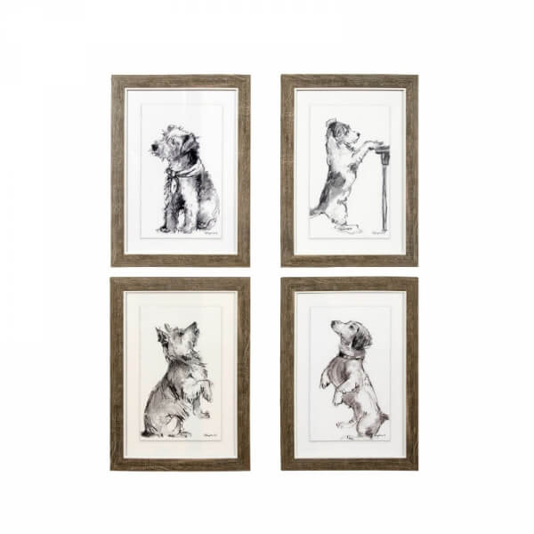 Cuadro de perros