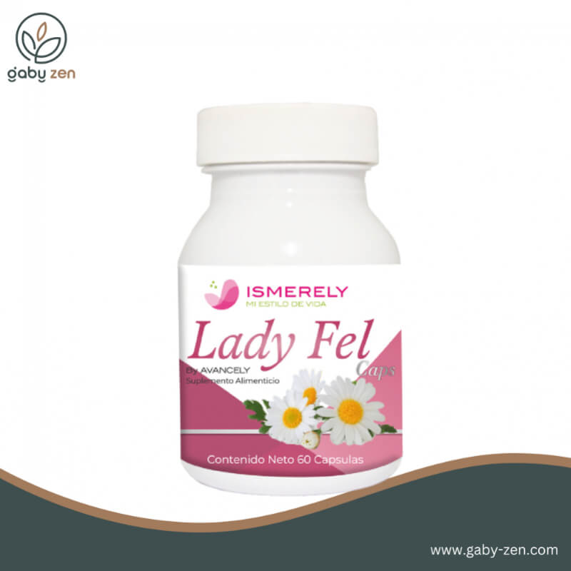 ISMERELY LADY FELL - Cápsulas para Balance Hormonal Durante la Menopausia, 60 Caps