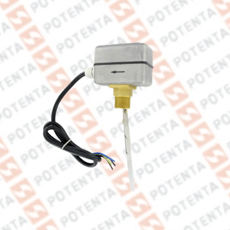 Interruptor De Flujo De Paleta Para Líquidos Temperatura, Tuberia 1…8plg, Spdt, 1npt, Terminal, 10bar 110°C, Dwyer - Serie FS2