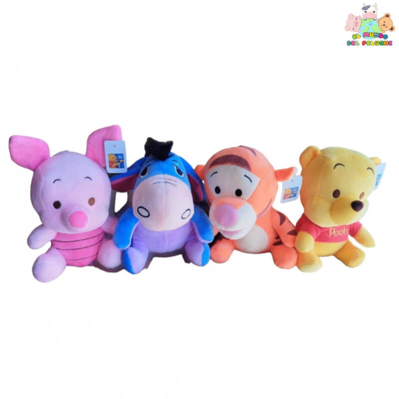 Set de Peluches Personajes de Winnie Pooh #1 | El Mundo del Peluche