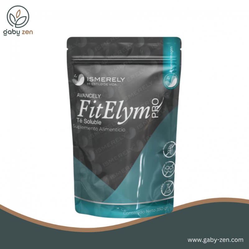 FitElym PRO Té Soluble Detox 250g - Infusión de Hierbas y Frutas para Desintoxicación y Control de Peso