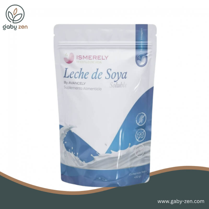 Leche de Soya Soluble 450g - Bebida Vegetal Rica en Nutrientes y Sin Colesterol