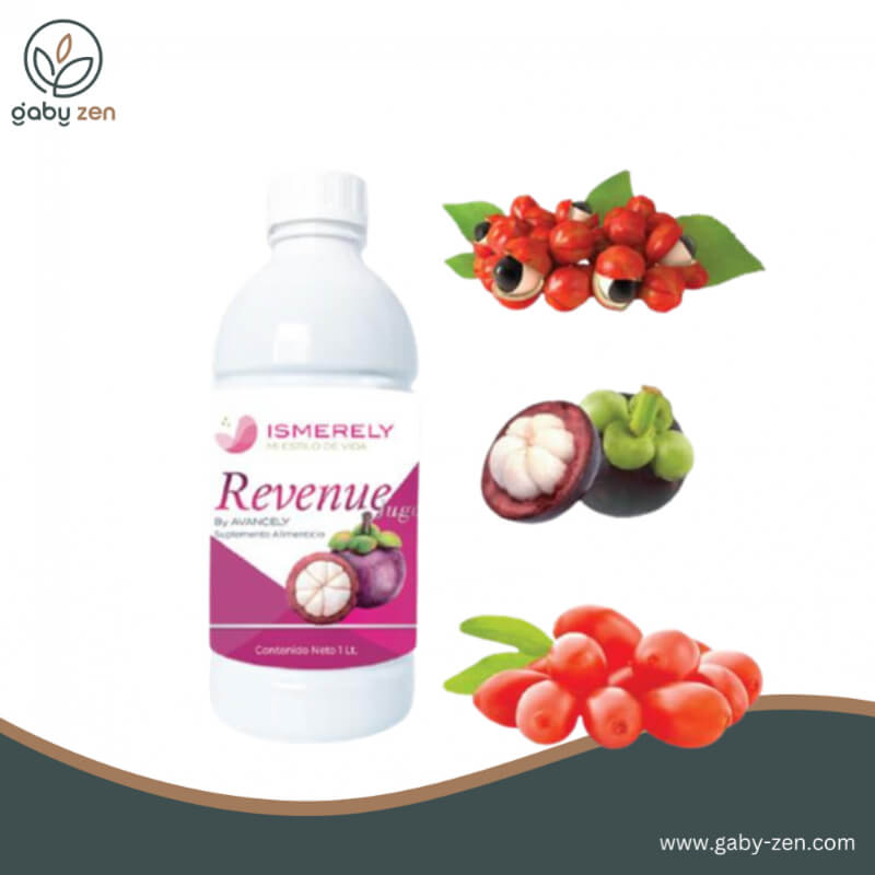 Revenue Juice Noni y Mangostán 1L - Jugo Antioxidante y Energizante Natural