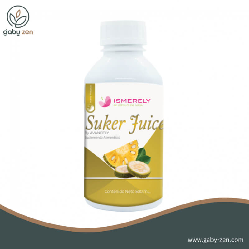 Suker Juice con Yaca y Guanábana - Suplemento Líquido para la Desintoxicación y Salud Hepática - 500 ml