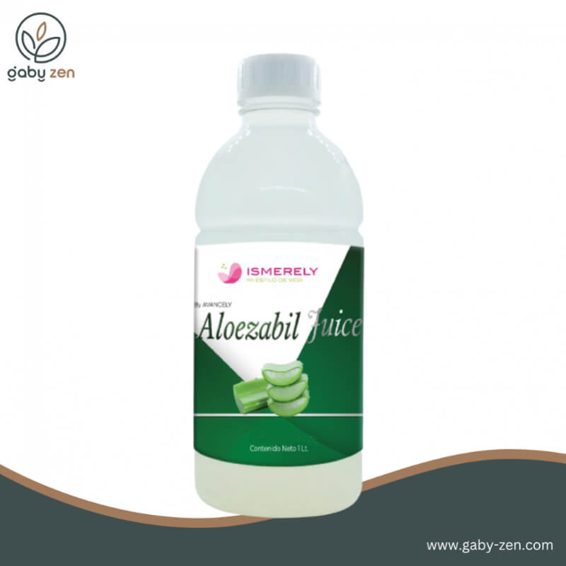 Aloezabil Juice con Lactobacillus - Suplemento ProBiótico y Digestivo Líquido - 1L