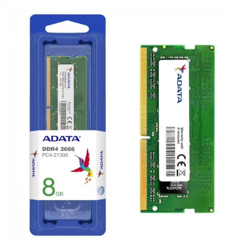 MEMORIA ADATA 8 GB DDR4 2666 SODIMM PC4-21300