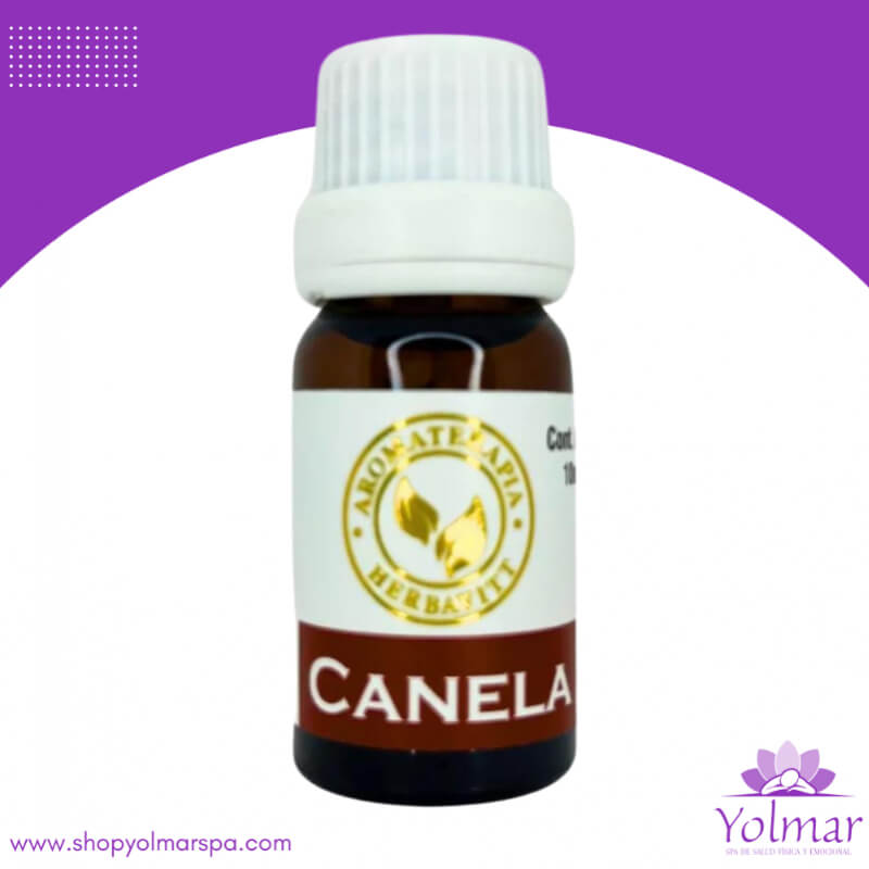 Aceite Esencial Puro de Canela Comestible Herbavitt - Cinnamomum zeylanicum - 10ml