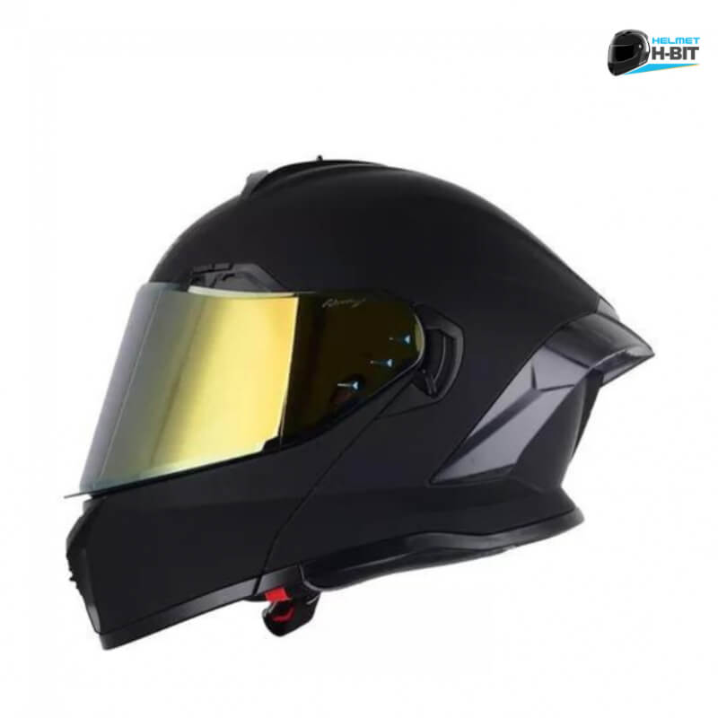 Casco Abatible para Moto Noss NS-X90 Negro Mate - Certificación DOT, Super Deportivo