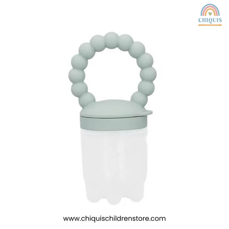 Chupete Alimentador de Silicona Celeste - Set Alimentador y Mordedor, Libre de BPA, Fácil de Limpiar | Chiquis Children Store