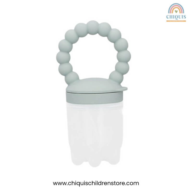 Chupete Alimentador de Silicona Verde - Set Alimentador y Mordedor, Libre de BPA, Fácil de Limpiar | Chiquis Children Store