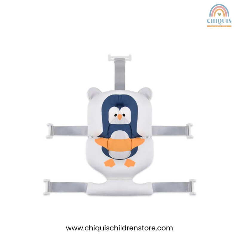 Malla de Seguridad de 5 Puntos Acolchada Pingüino - Material Duradero y Resistente al Agua, Secado Rápido | Chiquis Children Store