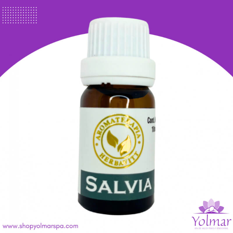 Aceite Esencial de Salvia 100% Puro (10 ml) – Equilibrio Hormonal, Piel Radiante y Calma Natural