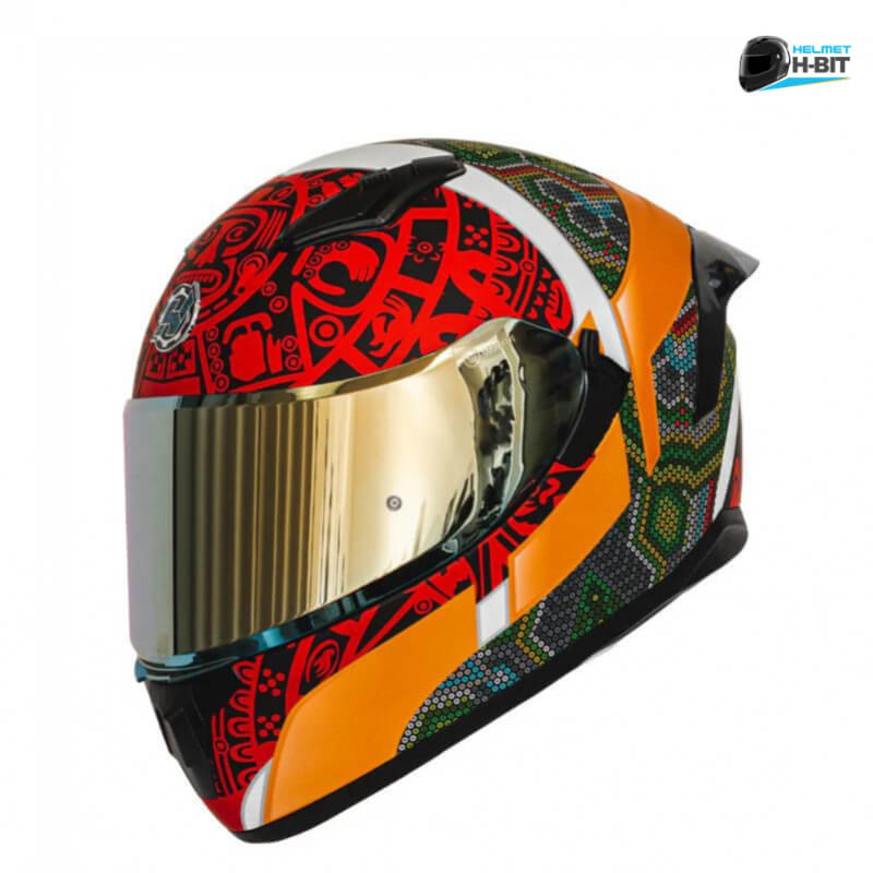 Casco Integral HAX Huichol Verde Mate - Doble Certificación DOT + ECE, Diseño Aerodinámico