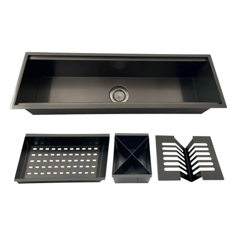 Escurridor de platos negro