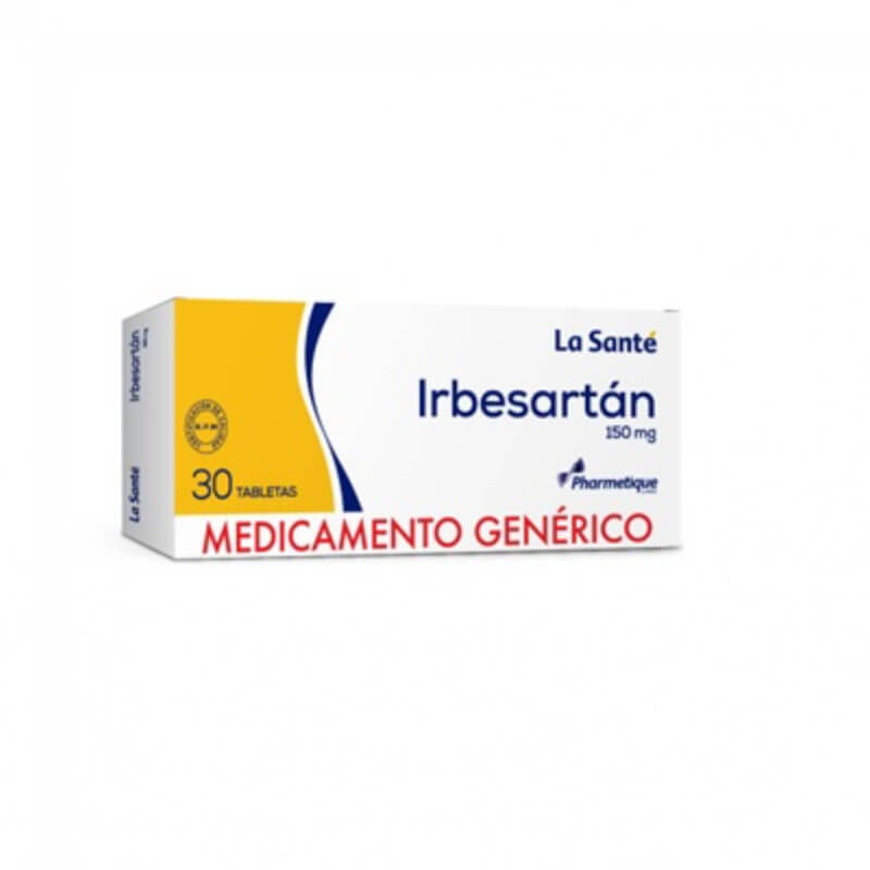 IRBESARTAN 150MG TABLETAS X 30