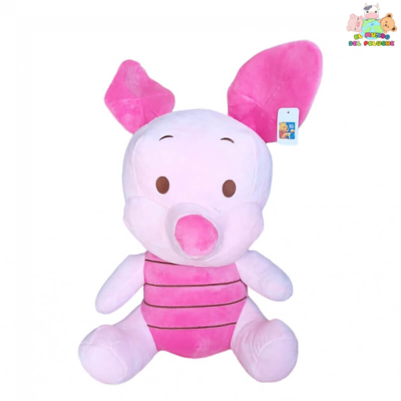 Peluche Piglet de Winnie the Pooh - 38cm | El Mundo del Peluche