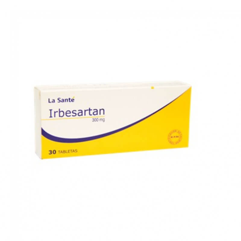 IRBESARTAN 300MG TABLETAS X 30