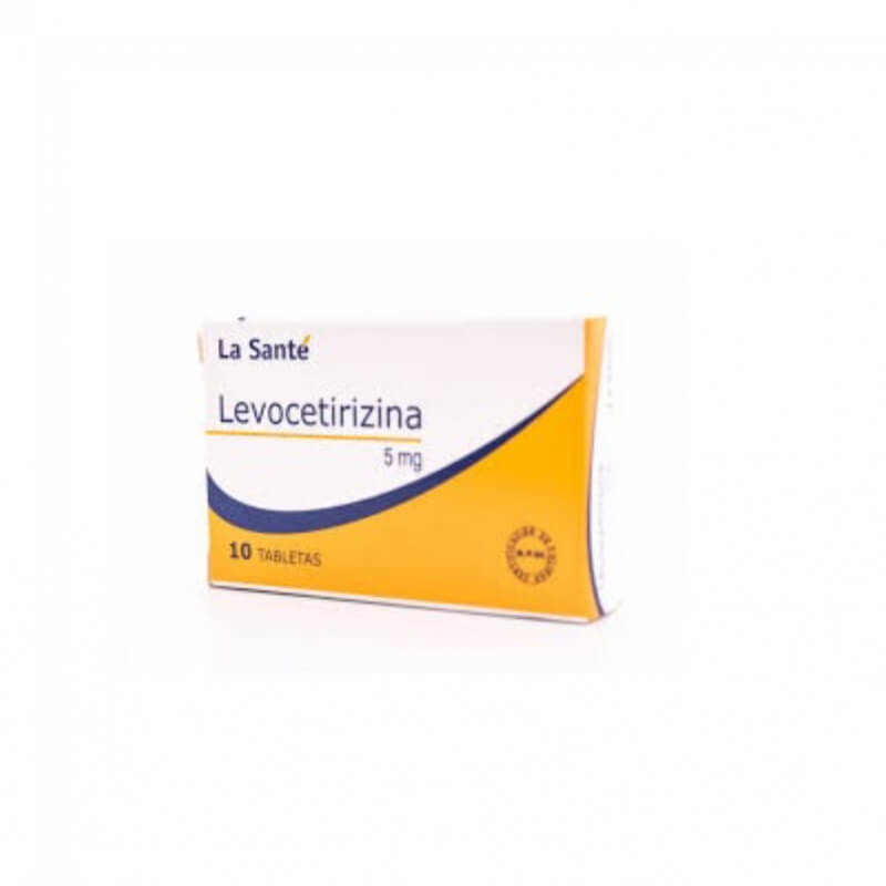 LEVOCETIRIZINA 5MG TABLETAS X 10