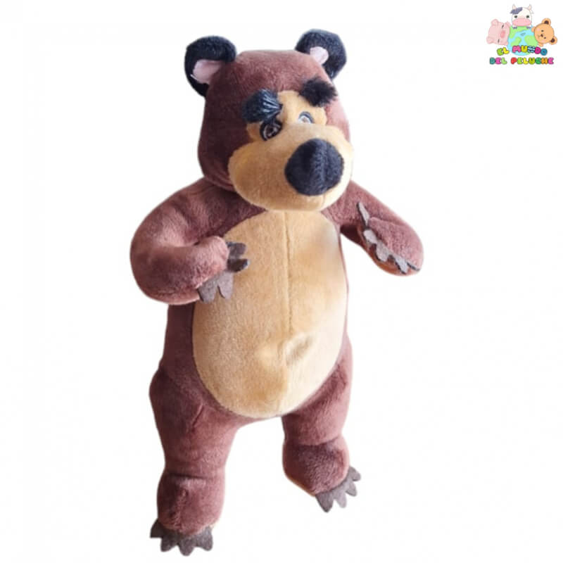 Peluche Oso de Masha y el Oso - 25cm | El Mundo del Peluche