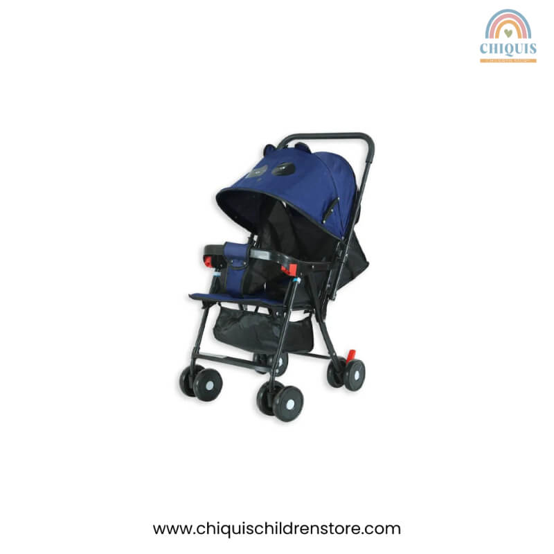 Coche Grizzy Growler - Cochecito Ligero y Plegable con Canasta de Almacenaje, Reposapiés Ajustable y Mango Reversible | Chiquis Children Store