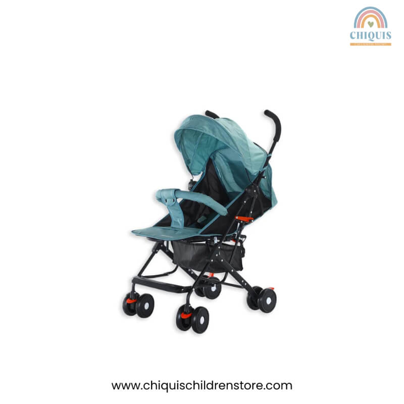 Coche Paragua Delight Plegable Tipo Maleta - Cochecito Ligero con Canasta de Almacenaje, Bolsillo Posterior | Chiquis Children Store