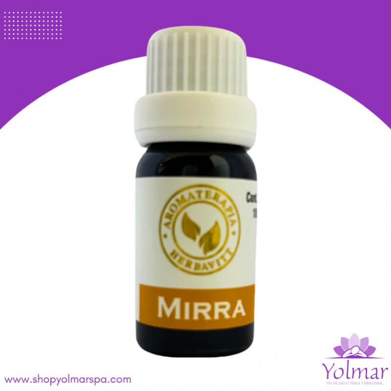 Aceite Esencial de Mirra Cosmético Herbavitt - Commiphora myrrha - 10ml