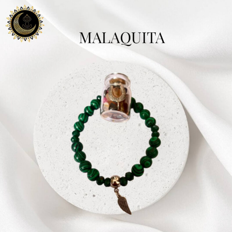 PULSERA MALAQUITA