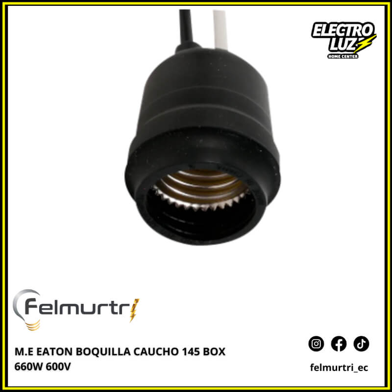 M.E EATON BOQUILLA CAUCHO 660W 600V