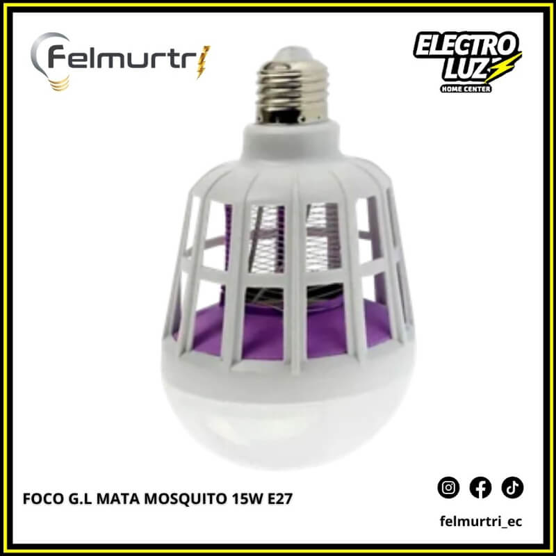 FOCO MATA MOSQUITO 15W E27