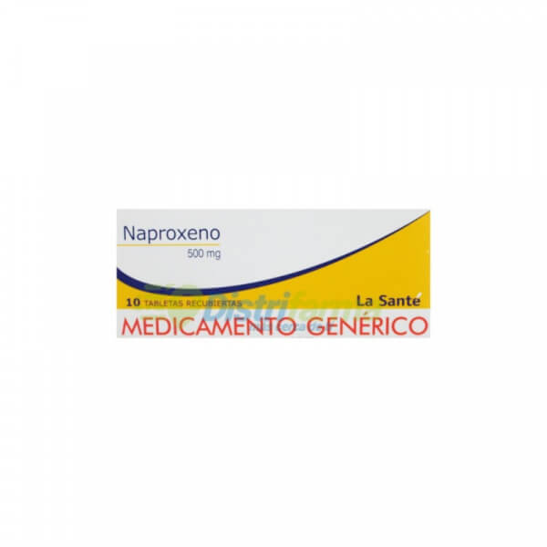 NAPROXENO 500MG TABLETAS X 10*1
