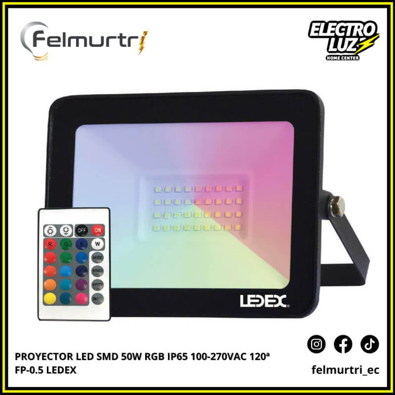 PROYECTOR LED SMD 50W RGB