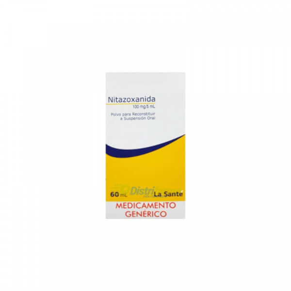 NITAZOXANIDA 100MG SUSPENSION 60ML