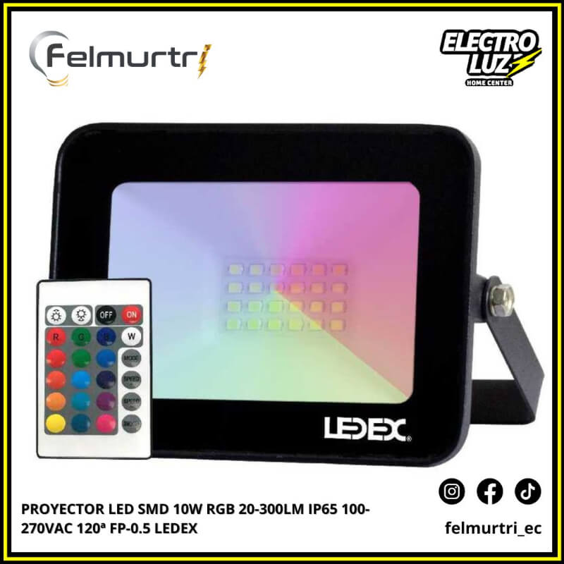 PROYECTOR LED SMD 10W RGB