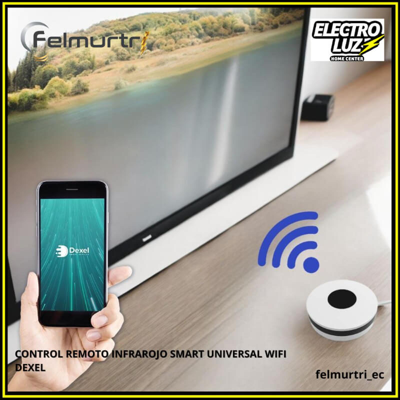 CONTROL REMOTO INFRAROJO SMART UNIVERSAL WIFI DEXEL