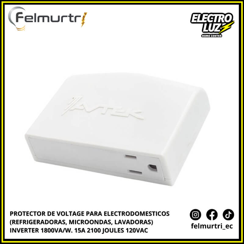 PROTECTOR DE VOLTAGE PARA ELECTRODOMESTICOS INVERTER 15A