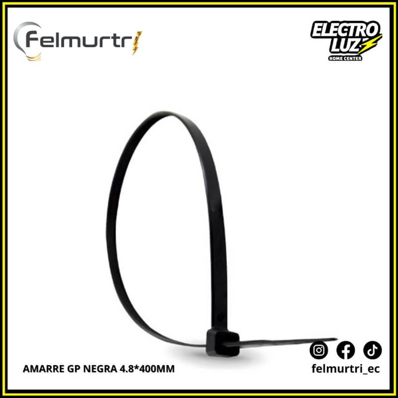 AMARRE GP NEGRA 4.8*400MM