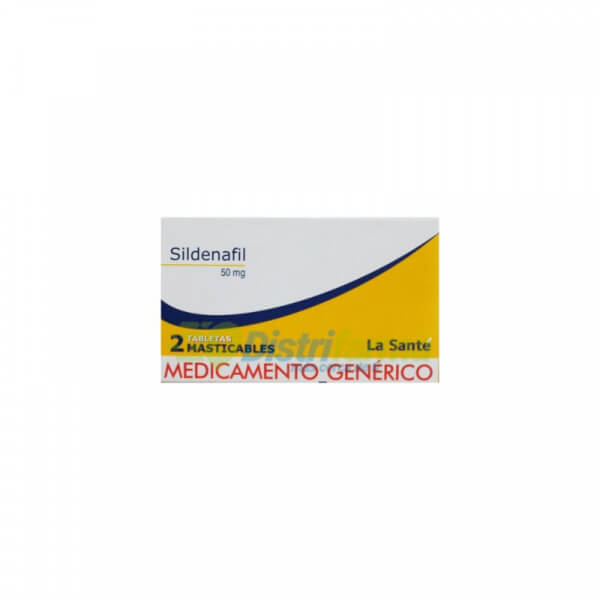 SILDENAFIL 50MG TABLETAS MASTACLES 2X1*1 PROM