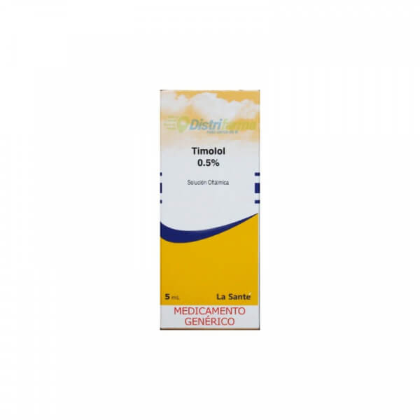 TIMOLOL 0.5% OFTALMICO 5ML