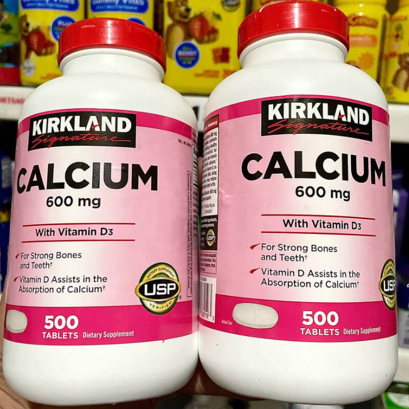 CALCIO KIRKLAND 600 MG