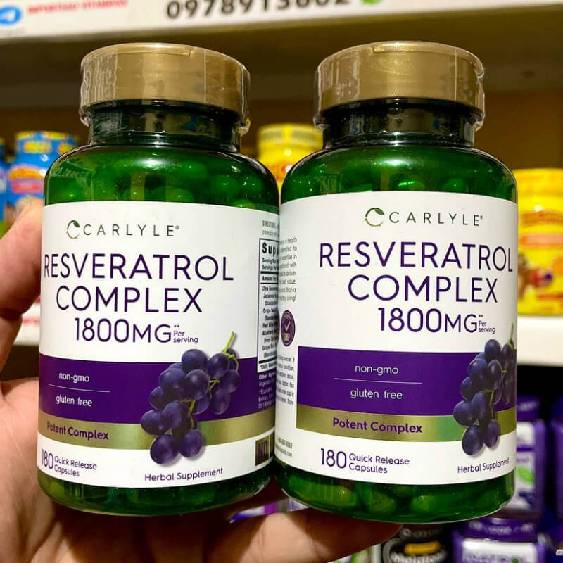 RESVERATROL COMPLEX 1800 MG