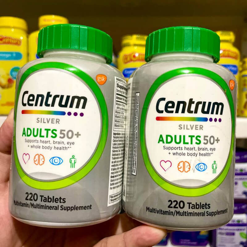 CENTRUM SILVER ADULTOS 50+