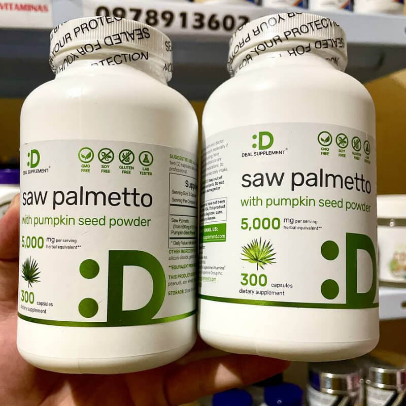 SAW PALMETTO 300 CAPSULAS