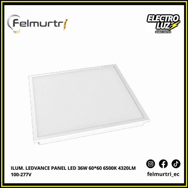 PANEL LED 36W 60*60 6500K 100-277V