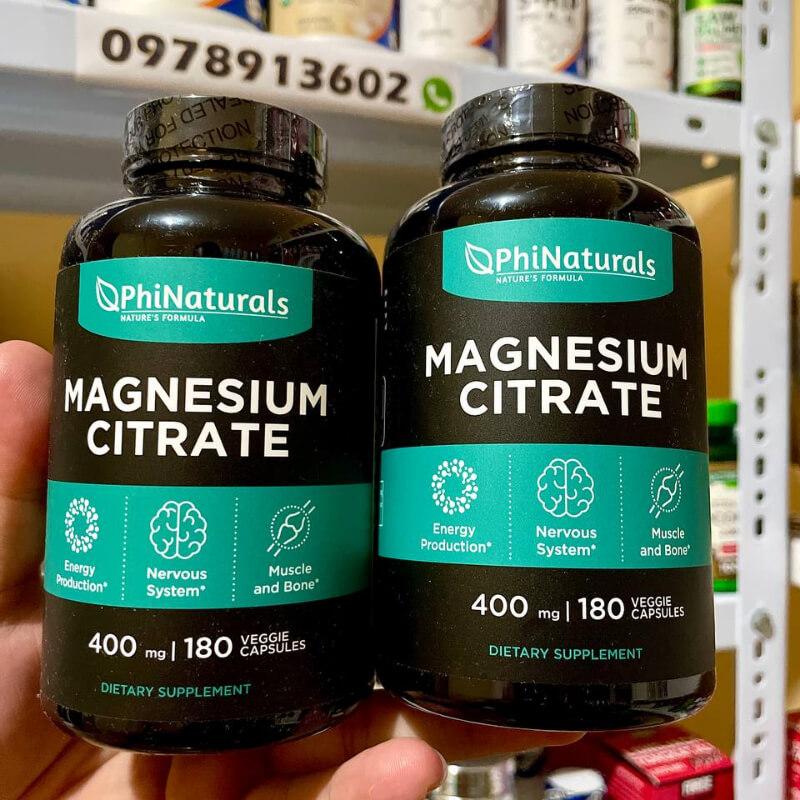 CITRATO DE MAGNESIO 400MG