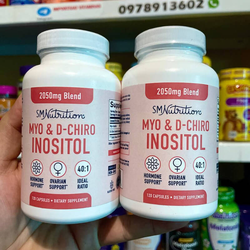 MYO INOSITOL 120 CAPSULAS