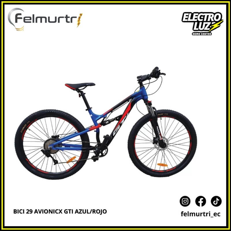 BICI 29 AVIONICX AZUL/ROJO