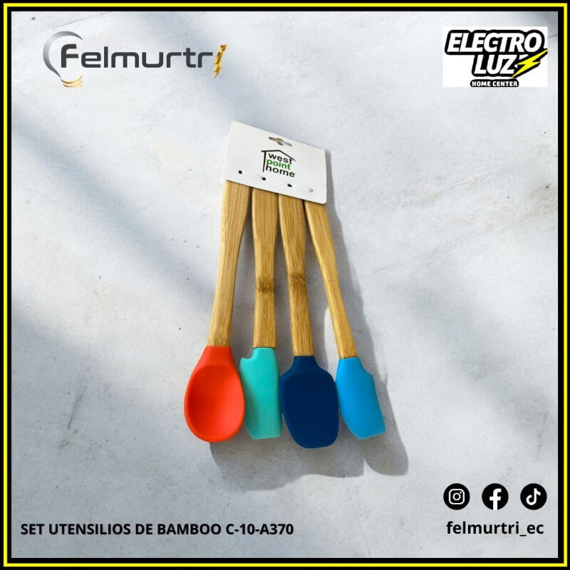 SET UTENSILIOS DE BAMBOO