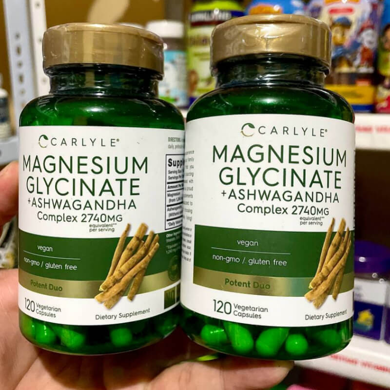 GLYCINATO DE MAGNESIO + ASHWAGANDHA